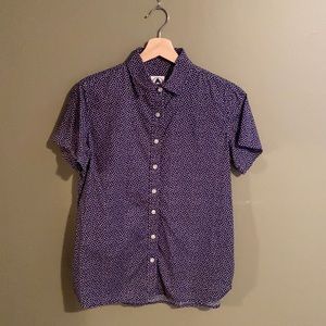 Short Sleeve Harrier Button Down Top